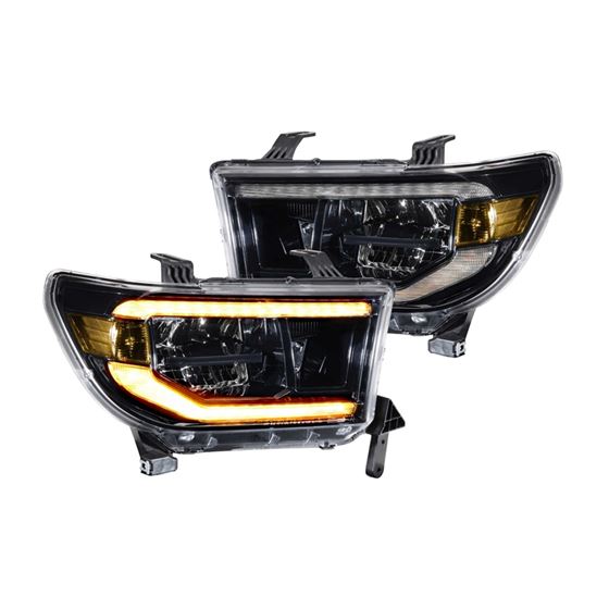 XB LED Headlights: Toyota Tundra (07-13) (Pair / ASM / Amber DRL) (LF533-A-ASM) 1