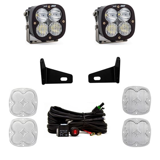 XL80 A-Pillar Kit 17-22 Maverick X3 Driving/Combo Clear 1