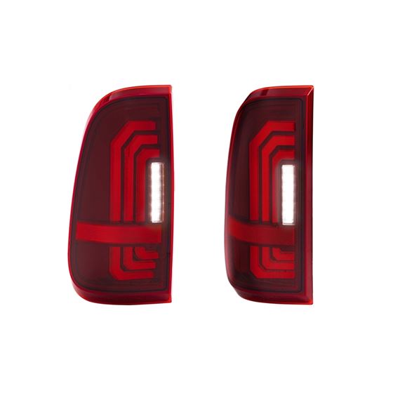 XB LED Tail Lights: Ford Super Duty (99-16) (Pair / Red) (LF732) 3