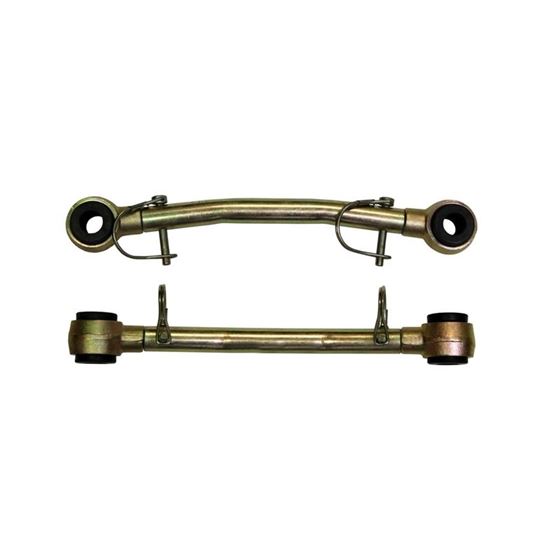 Sway Bar Extended End Links Disconnect Front Lift Height 225 Inch Double Black Rubber Bushings 8795