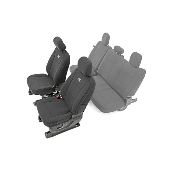 Seat Covers Front Bucket Seats Ford F-150/Lightning/F-250/F-350 (15-23) (91016) 1