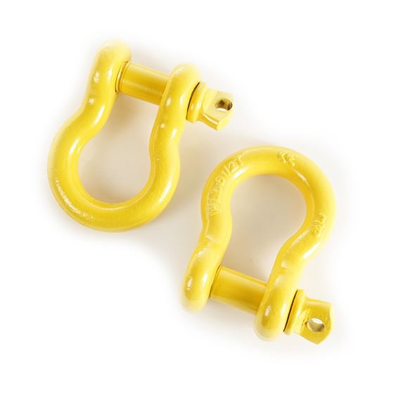 D-Rings 7/8-Inch Yellow Pair