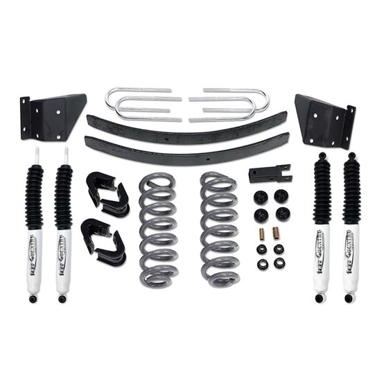 4 Inch Performance Lift Kit 7379 Ford F150 w SX8000 Shocks Fits Models with 25 Inch wide Rear Spring