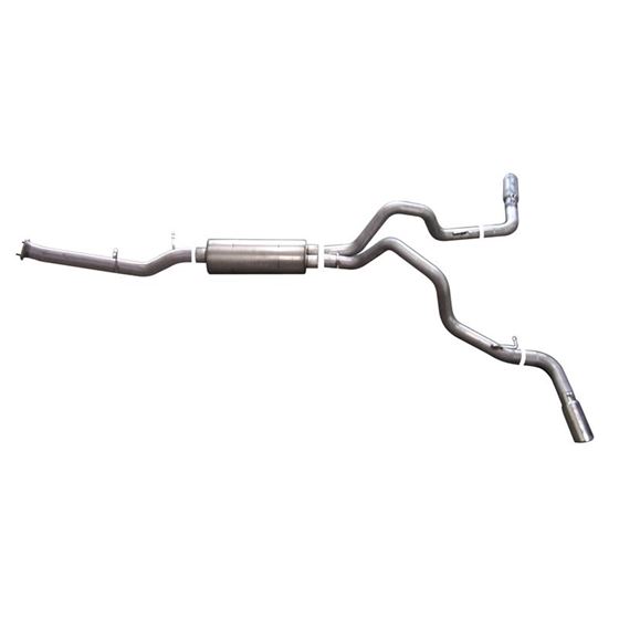Cat Back Dual Extreme Exhaust System Aluminized 1