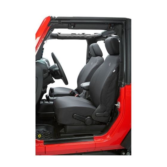 Bestop Seat Covers 2018 - 2019 Jeep Wrangler JL 4 Door Front Black Diamond