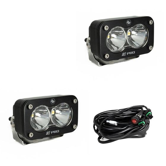 LED Light Pods Spot Pattern Pair S2 Pro Series (487801) 1