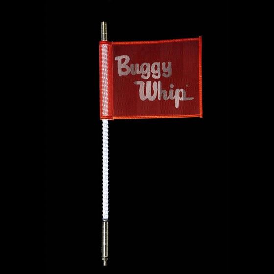 Buggy Whip 2 White LED Whip Threaded 1