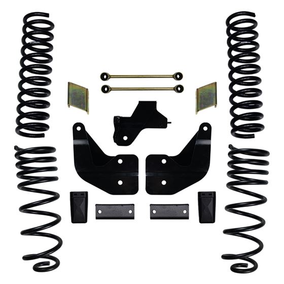 4.0 Inch Suspension Lift System with Rear Coil Spacers 19-21 Ram 2500 1