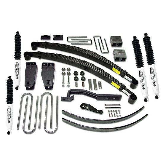 6 Inch Lift Kit 8896 Ford F250 w SX8000 Shocks Fit with 351 Engine Tuff Country 1