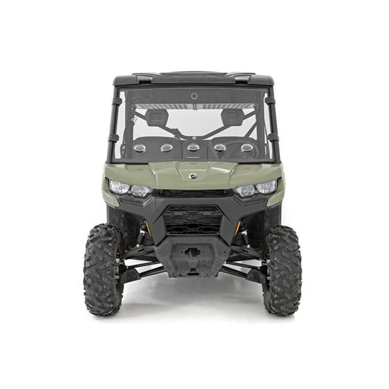 Vented Full Windshield Scratch Resistant Can-Am Defender HD 5/HD 8/HD 9/HD 10 (98262030) 3