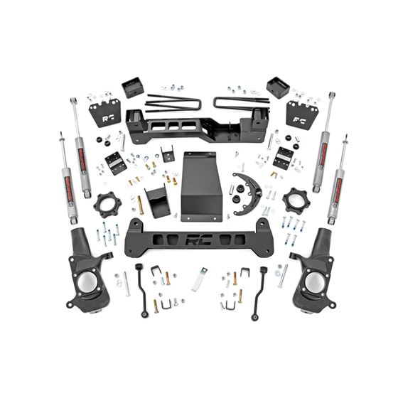 6 Inch Lift Kit Chevy Silverado and GMC Sierra 2500HD 4WD (2001-2010) (29730A) 1