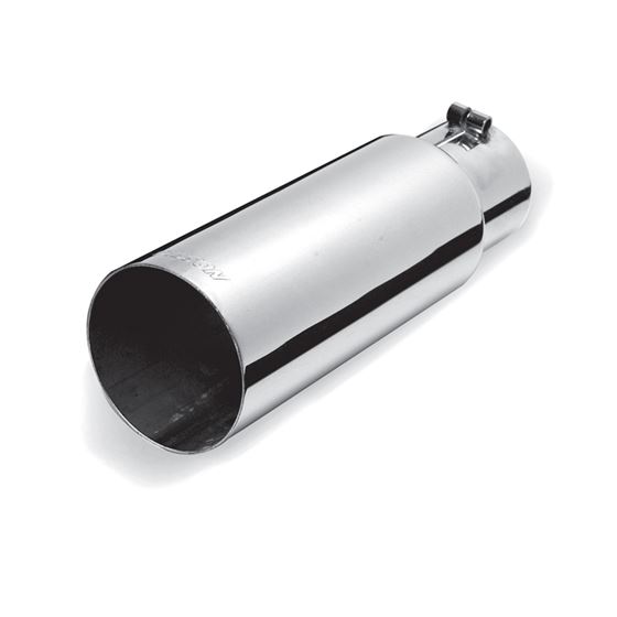 Stainless Single Wall Straight Exhaust Tip 500371