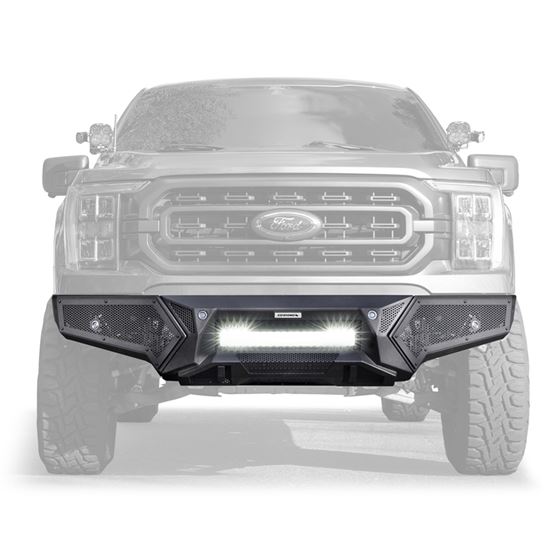 Element Front Bumper with Power Actuated Hide-Away Light Bar Mount (343981T) 1