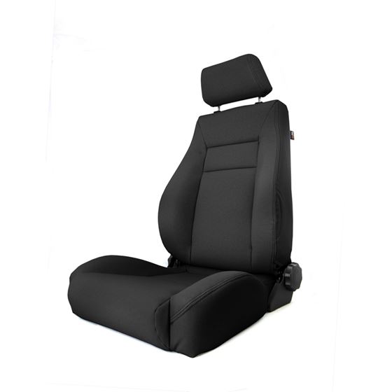Ultra Front Seat Reclinable Black; 97-06 Jeep Wrangler TJ