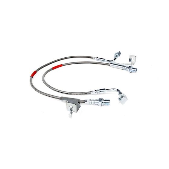 Extended Front Stainless Steel Brake Lines 87 PU8791 SUV 1