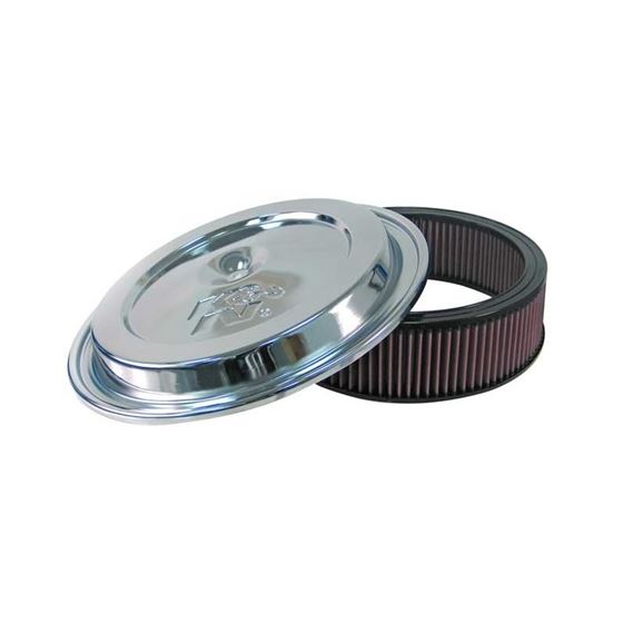 K&N Replacement Air Filter w/Chrome Lid CE-1502 1