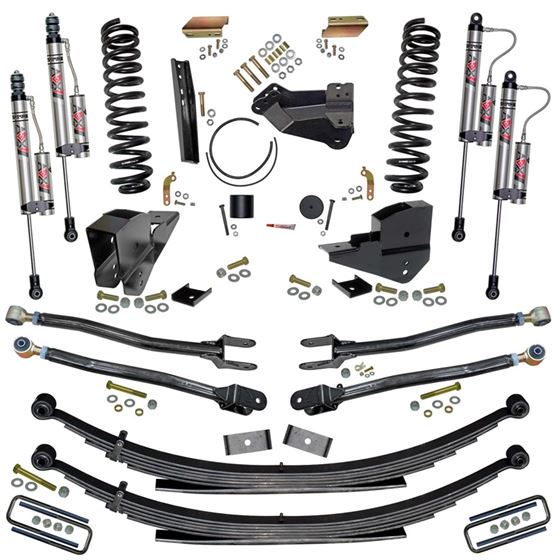 4 in. Lift Kit with 4-Link Conversion and ADX 2.0 Remote Reservoir Shocks. (F234024KS-X) 1