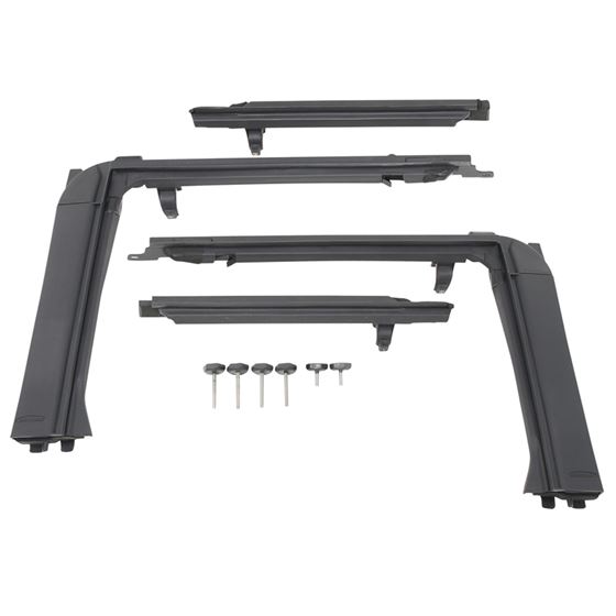 O.E. Style Door Surrounds 07-18 Jeep Wrangler JK 4 Door (91406) 1