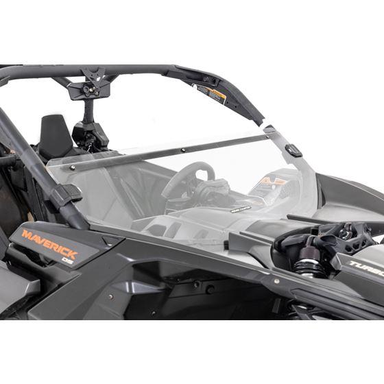 Half Windshield - Scratch Resistant - Can-Am Maverick X3 4WD (17-22) (98172031A)