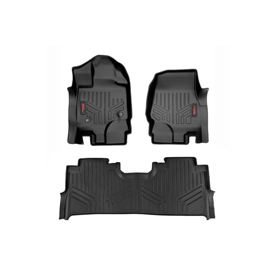 Floor Mats FR and RR FR Buckets Ford F-150 (15-24)/F-150 Lightning (22-24)/Raptor (17-24) (M-51515)