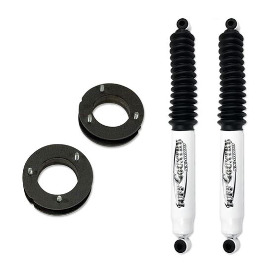 2 Inch Leveling Kit Front 0408 Ford F150 4WD  2WD w SX8000 Shocks Black Tuff Country 1