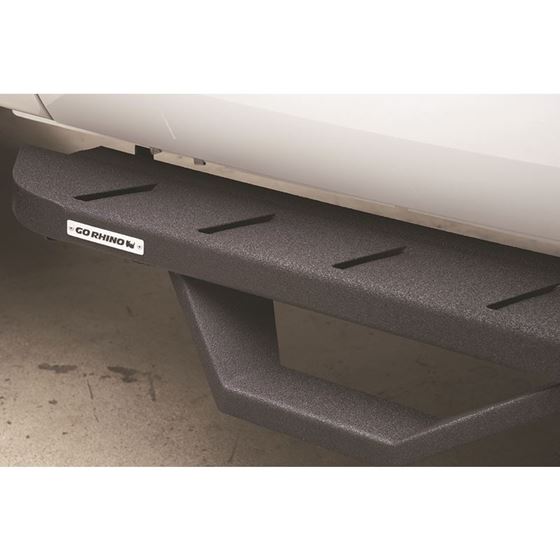 Go Rhino RB10 Running Boards &amp; 2 Pairs of Drop Steps