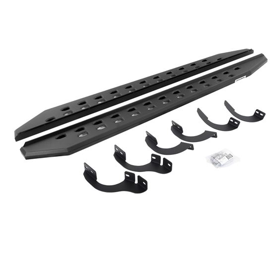 69442568SPC RB20 Slim Line Running Boards with Mounting Brackets Kit