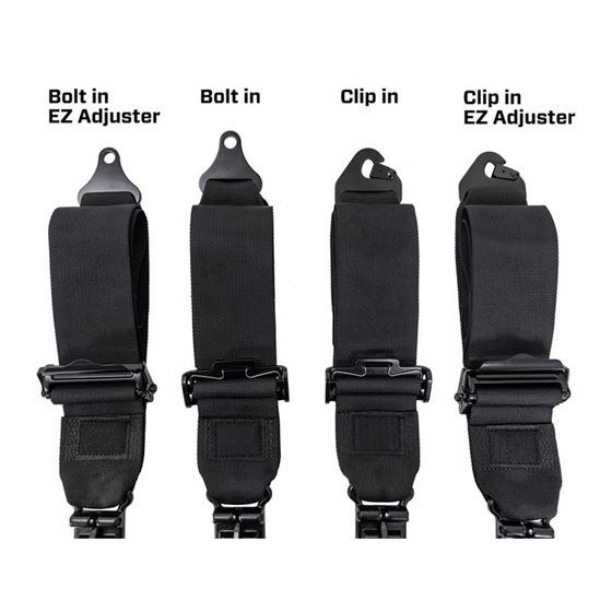 3 Inch Latch and link Lap Belt with EZ Adjusters-3