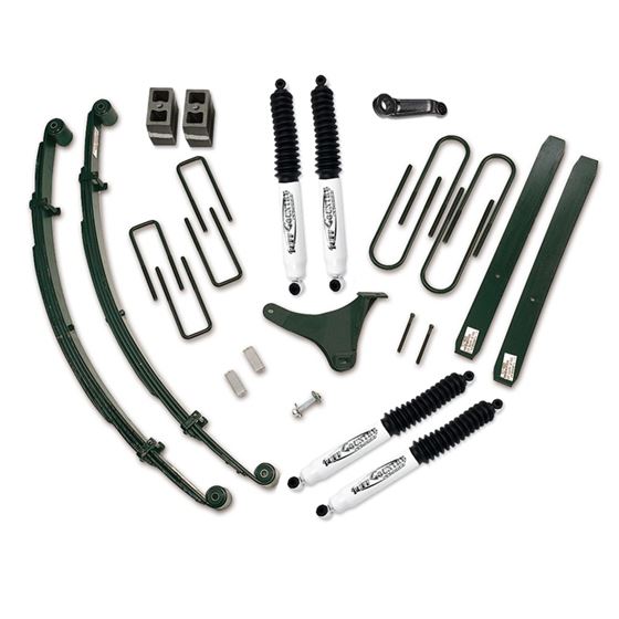 6 Inch Lift Kit 0004 Ford F250F350 Super Duty w SX8000 Shocks Fits Vehicles with Diesel V10 or 460 G