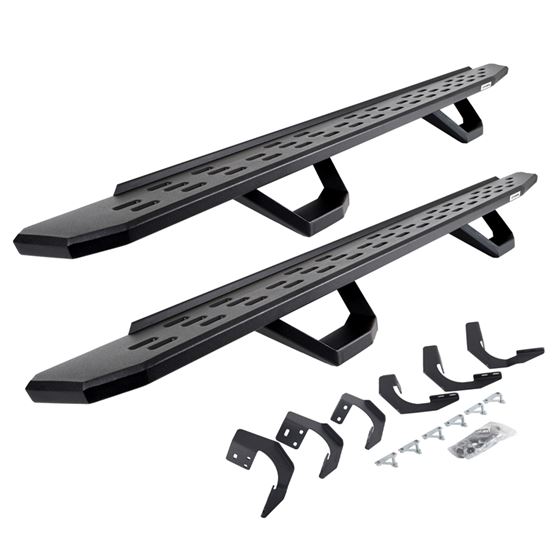 RB30 Running Boards with Mounting Brackets 2 Pairs Drop Steps Kit (6962068720PC) 1