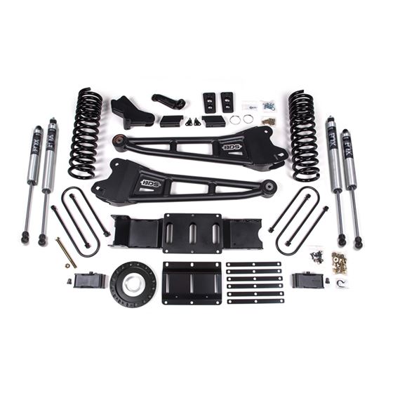 4 Inch Lift Kit w/ Radius Arm - Ram 3500 (19-23) 4WD - Diesel (1658FS)