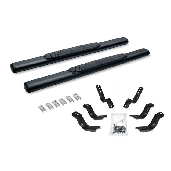 Go Rhino 4" OE Xtreme SideSteps Kit - 52" Long Textured Black + Brackets
