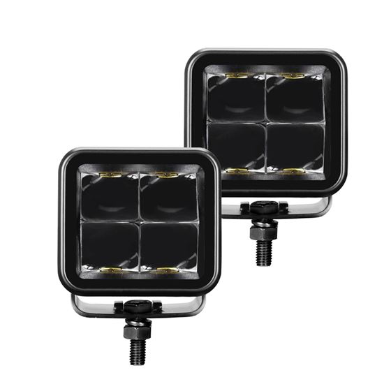 Blackout Series Lights - Pair of 2x2 Cube Spot Light Kit (750200321SCS) 1