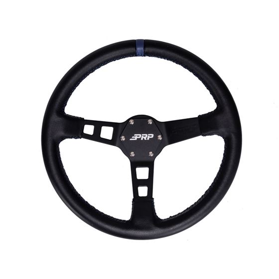 Deep Dish Leather Steering Wheel 1