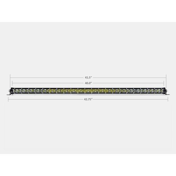 42 Inch Slim Single Row LED Bar