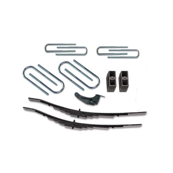25 Inch Leveling Kit Front 0004 Ford F250F350 4WD w351 Gas Engine Only with Leaf Springs Tuff Countr