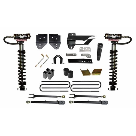 Suspension Lift Kit wShock 6 Inch Lift Class II 4Link System 1719 Ford F250 Super Duty Incl Front Co
