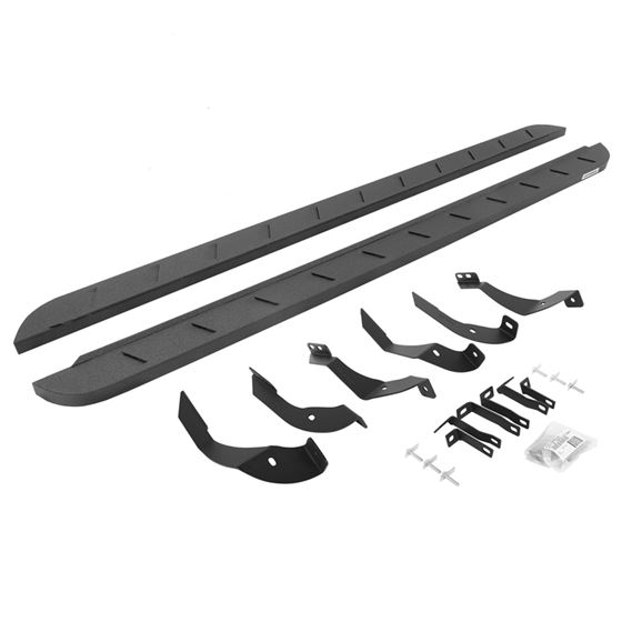 RB10 Slim Line Running Boards with Mounting Brackets Kit (63405187ST) 1