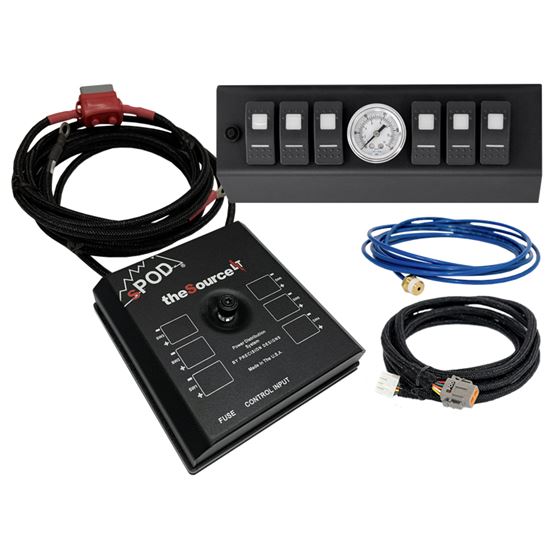 SourceLT w Air Gauge and Blue LED Switch Panel for JK 20092018 1
