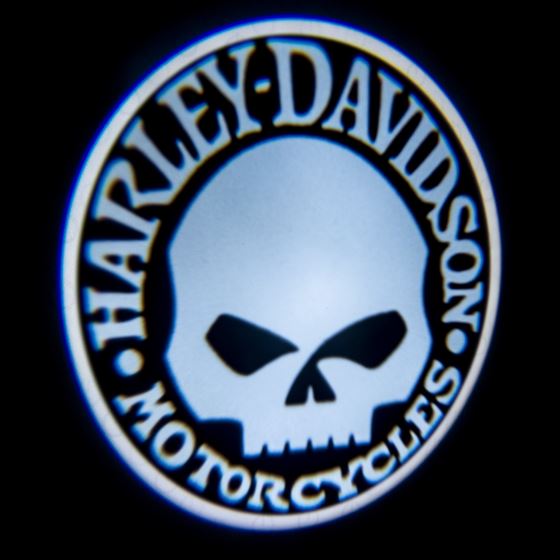 ORACLE Door LED ProjectorsHarley Davidson Skull 2