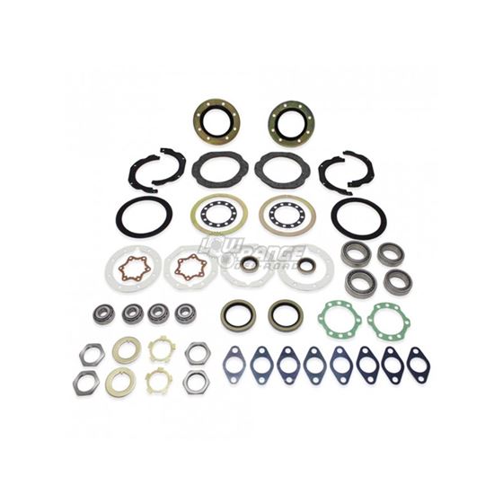 Toyota Land Cruiser FJ80 Knuckle Rebuild Kit with Wheel Bearings and OEM Inner Axle Seals 1