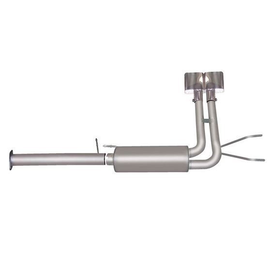 Cat Back Super Truck Exhaust System Stainless 1
