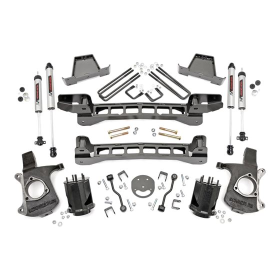 6 Inch GM Suspension Lift Kit w/V2 Shocks 99-06 1500 PU 2WD (23470) 1