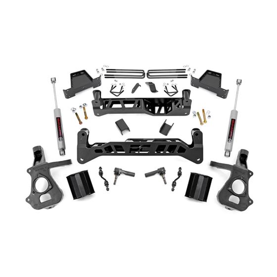 7 Inch Lift Kit Alu/S.Steel Chevy/GMC 1500 2WD (14-18 and Classic) (18731) 1