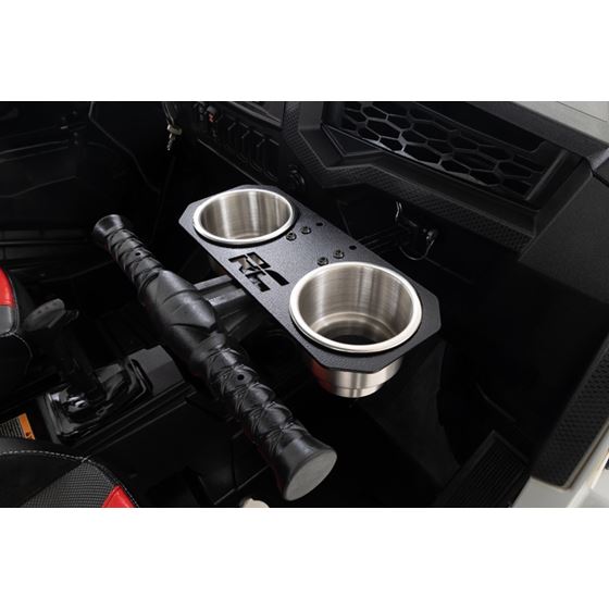 Passenger Grip Handle Dual Cup Holder Polaris RZR (93058) 3