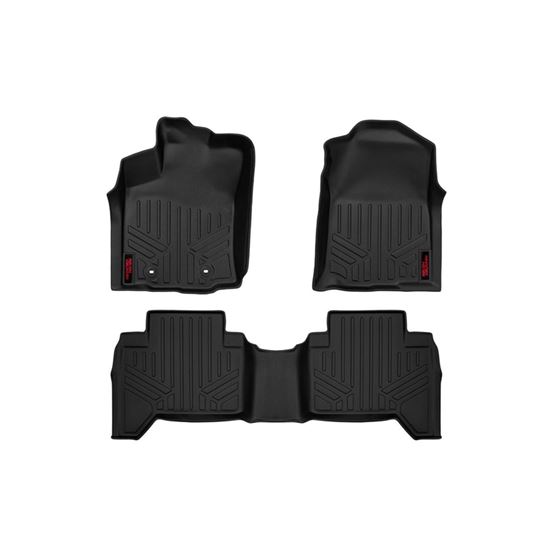 Floor Mats Front and Rear Toyota Tacoma 2WD/4WD (2016-2023) (M-71216) 1