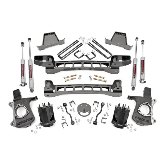 6 Inch Lift Kit Chevy Silverado and GMC Sierra 1500 2WD (1999-2006 and Classic) (23420) 1