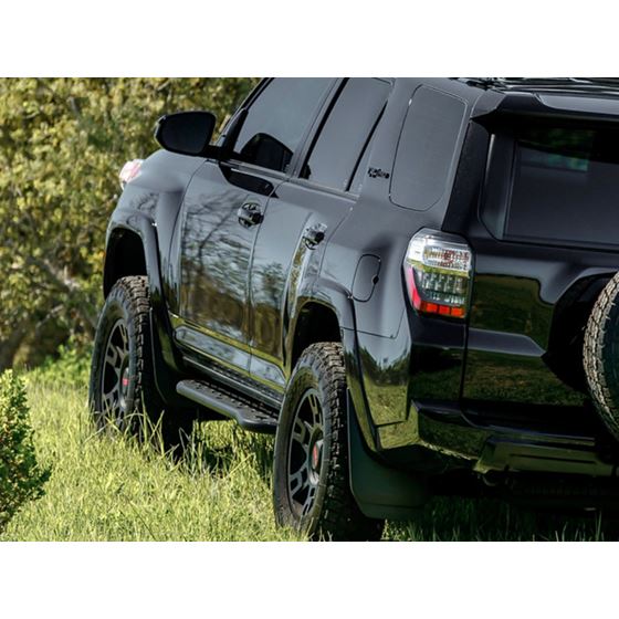 10-21 Toyota 4Runner Step Edition Bolt On Rock Sliders Kick Out Powder Coat Bedliner (CR2684) 1