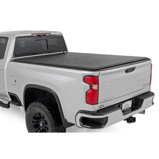 Soft Roll Up Bed Cover 6'9" Bed Chevy/GMC 2500HD/3500HD (20-24) (42120690) 1