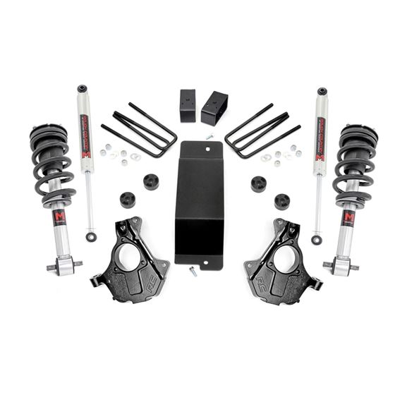 3.5 Inch Lift Kit Cast Steel LCA FR M1 Chevy/GMC 1500 (14-18 and Classic) (12440) 1